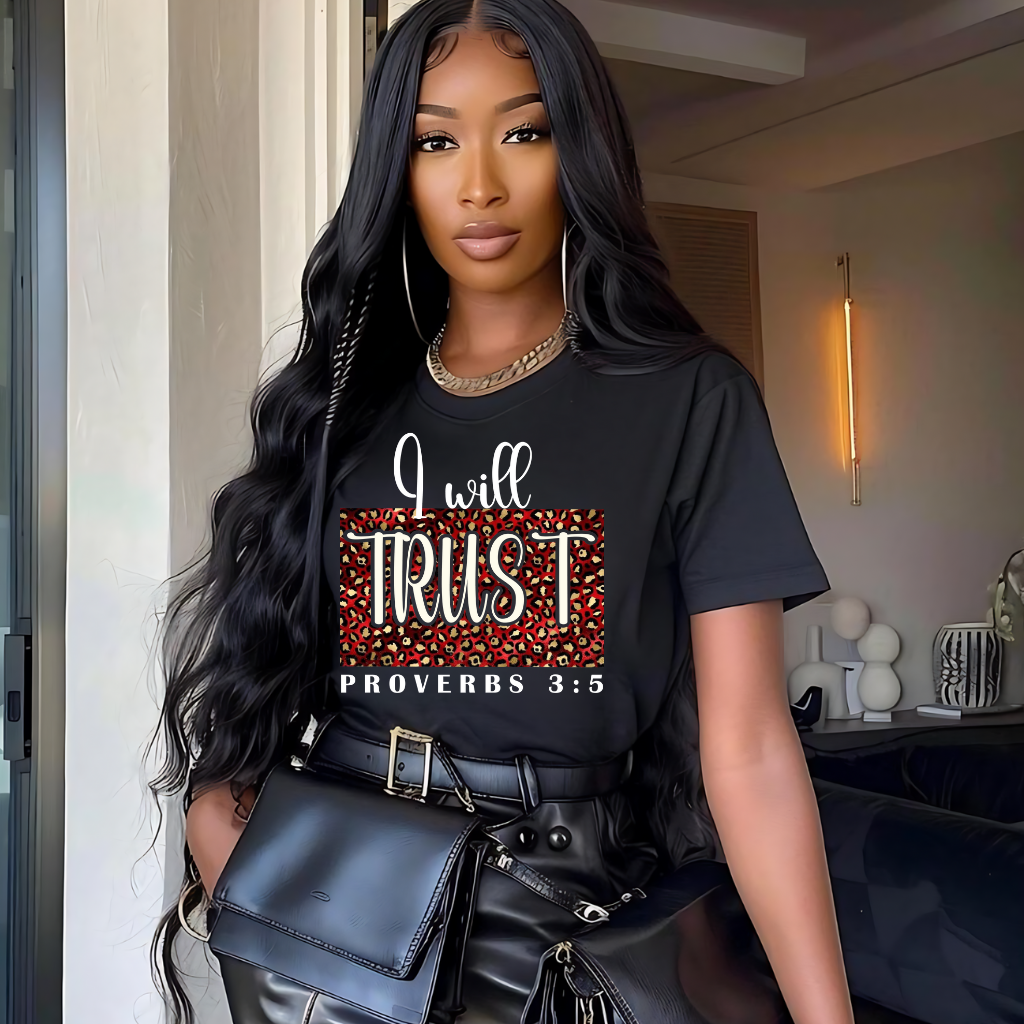 I will Trust PNG  2 | Motivational PNG | Christian PNG | Faithbased | Plus Sized | Gospe| Bundle | Doing The Most | Png | Funny Shirt Designs