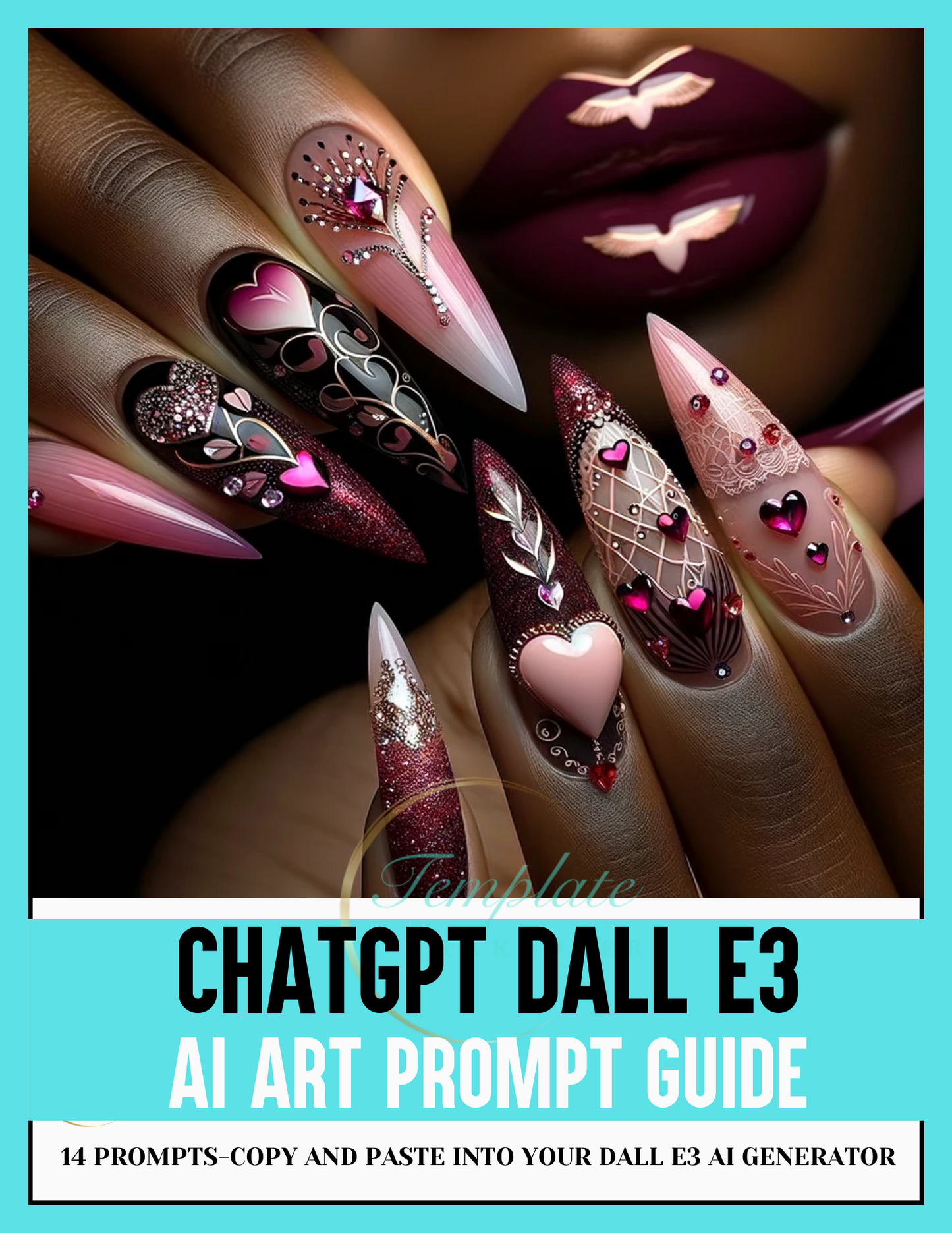 "Innovative Valentine's Day Nail Art Collection" Prompt Guide!