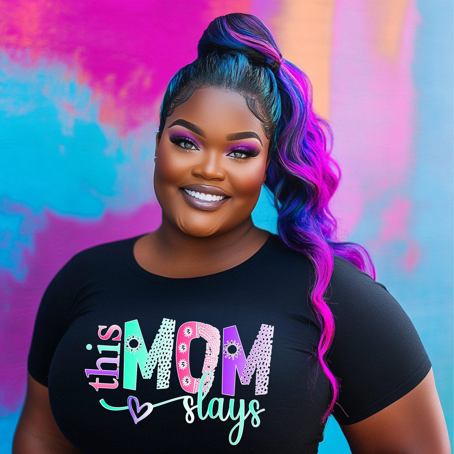 This Mom Slays PNG Bundle|  Mom PNG | Bestseller T-shirt  | Mom Life Design | Mom Gift Idea | Trendy Tshirt Design | Moms Who slay