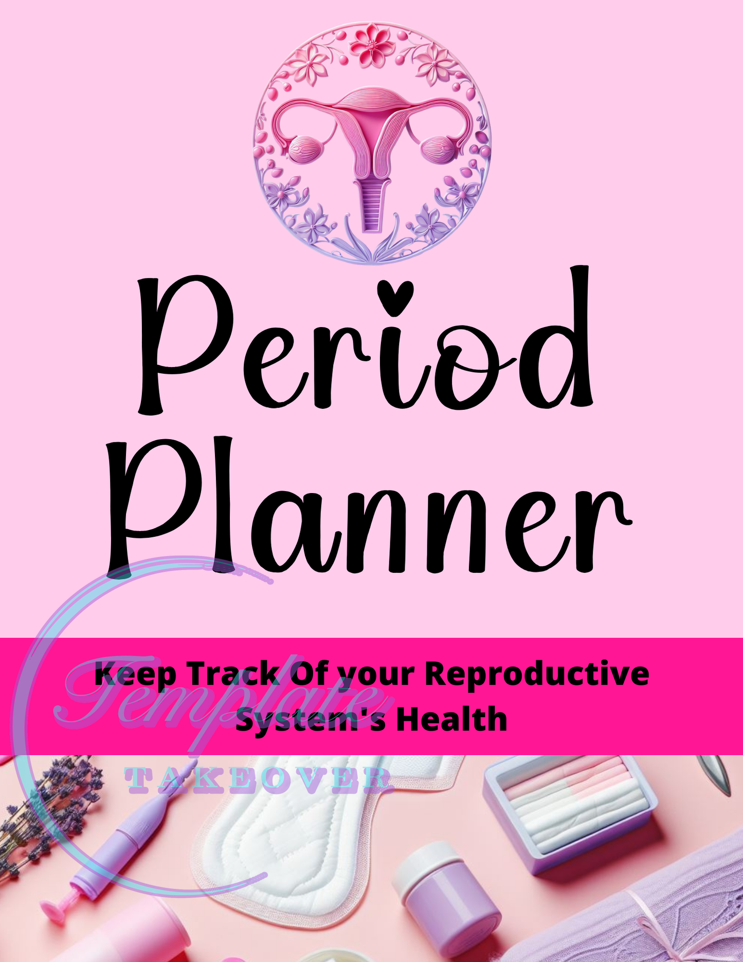 Ultimate Period Tracker | Period Tracker Template | Period Journal Printable | Period Calendar 2024 | Fertility Tracker Template