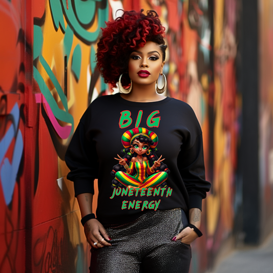 Big Juneteenth Energy PNG Design Bundle - Vibrant Afrocentric Art for Crafters and T-Shirt Makers