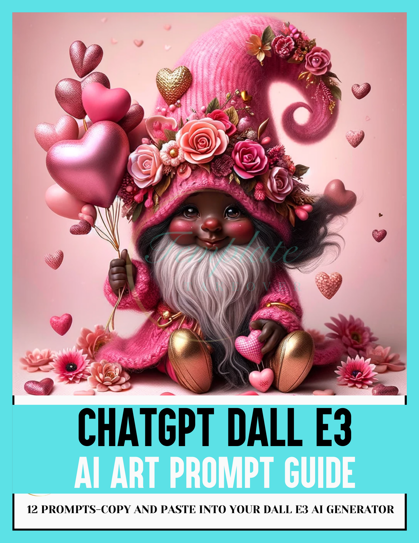 "Enchanted Hearts: A Collection of Valentine's Day Gnomes Celebrating Diverse Ethnicities" Prompt Guide