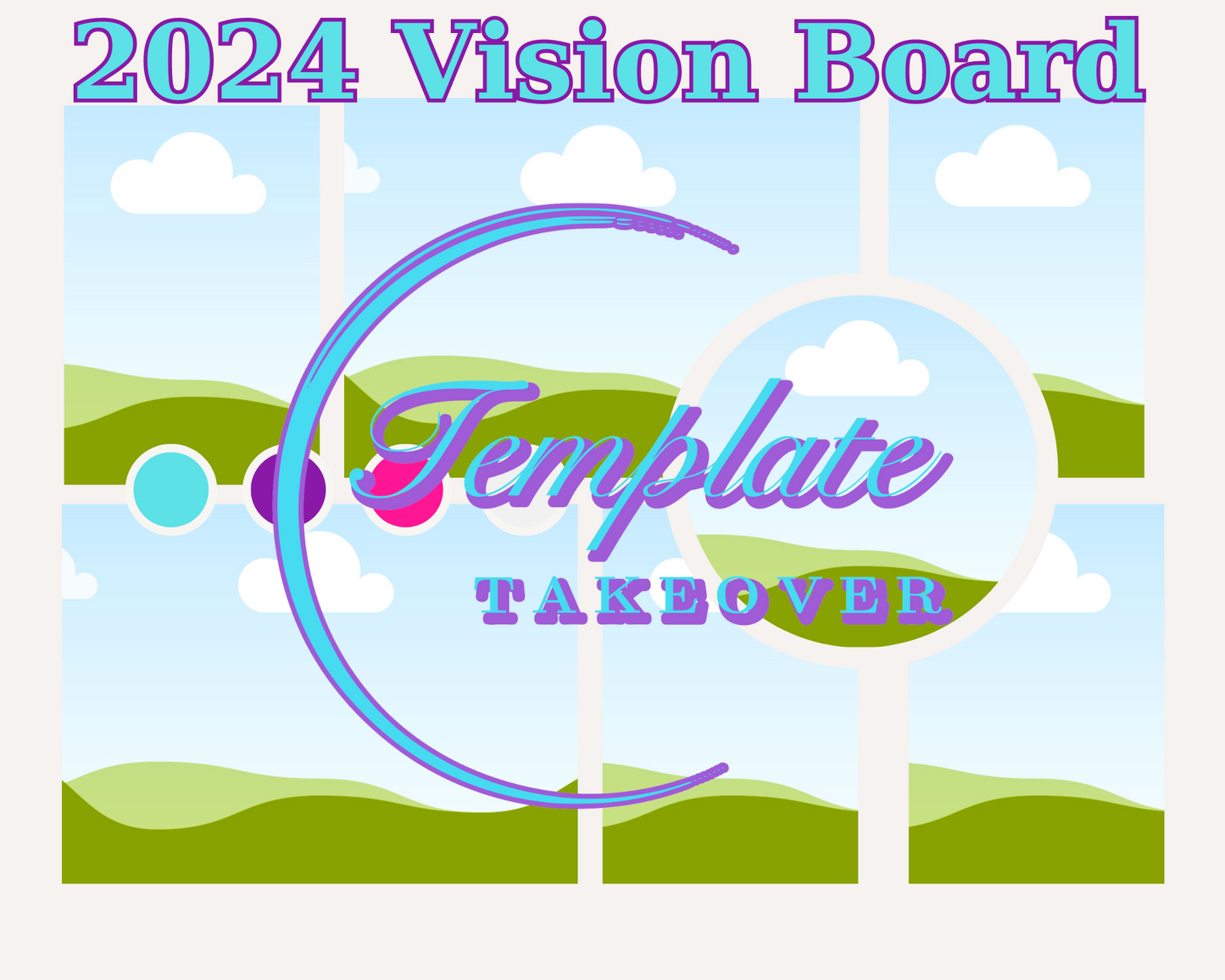 Your Unique 2024 Vision: Editable Templates for Personalization and Reselling