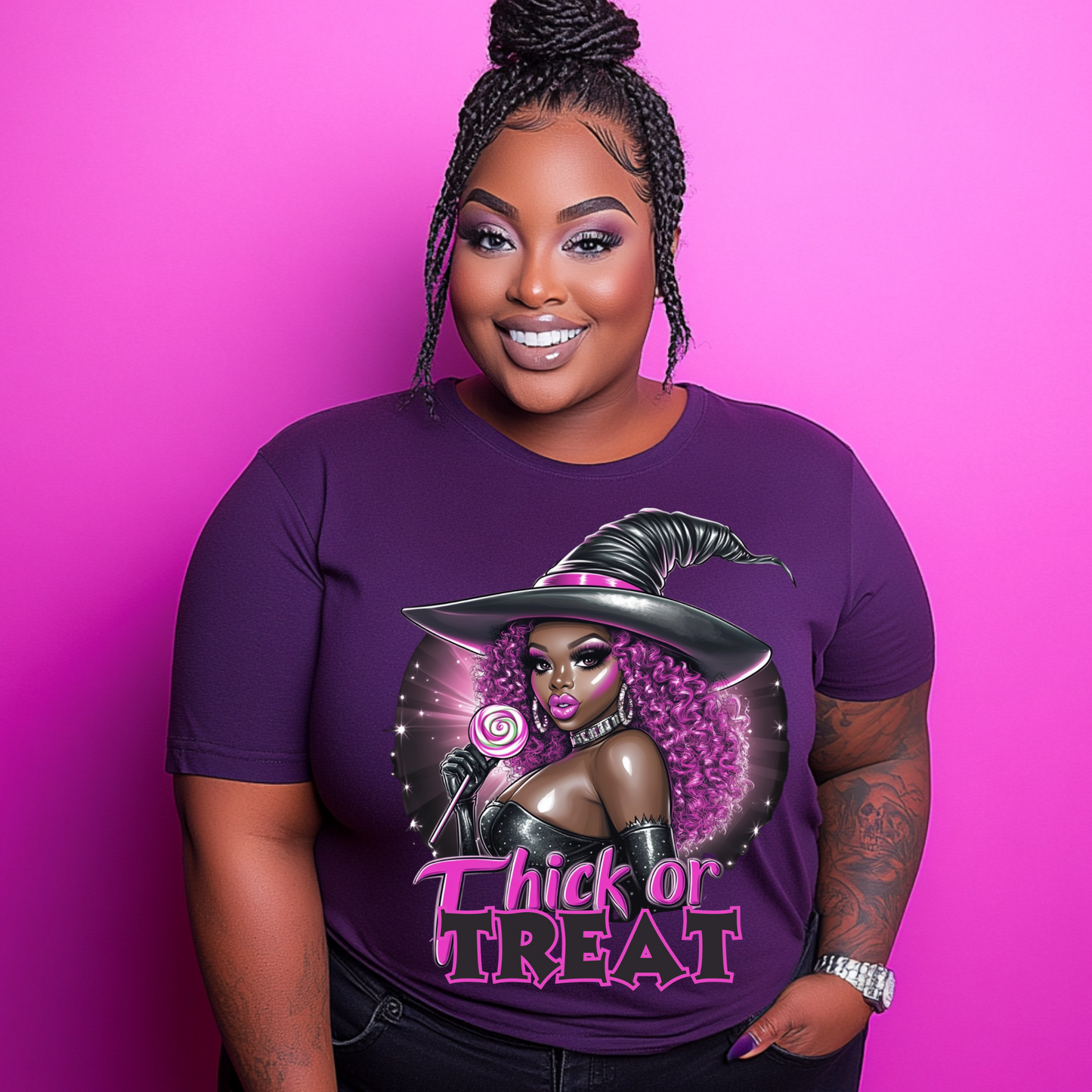 "Thick or Treat" Witch Collection - 3 Exclusive PNG Designs