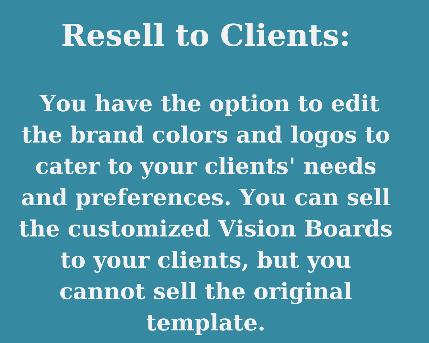 Your Unique 2024 Vision: Editable Templates for Personalization and Reselling