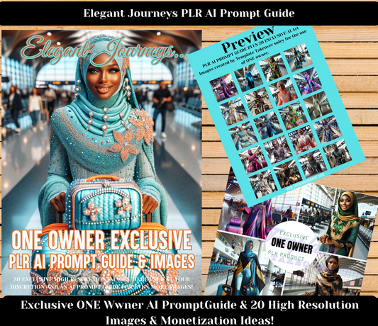 Elegant Journeys PLR AI Prompt Guide