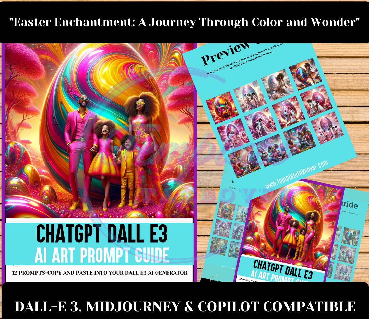 "Easter Enchantment: A Journey Through Color and Wonder"