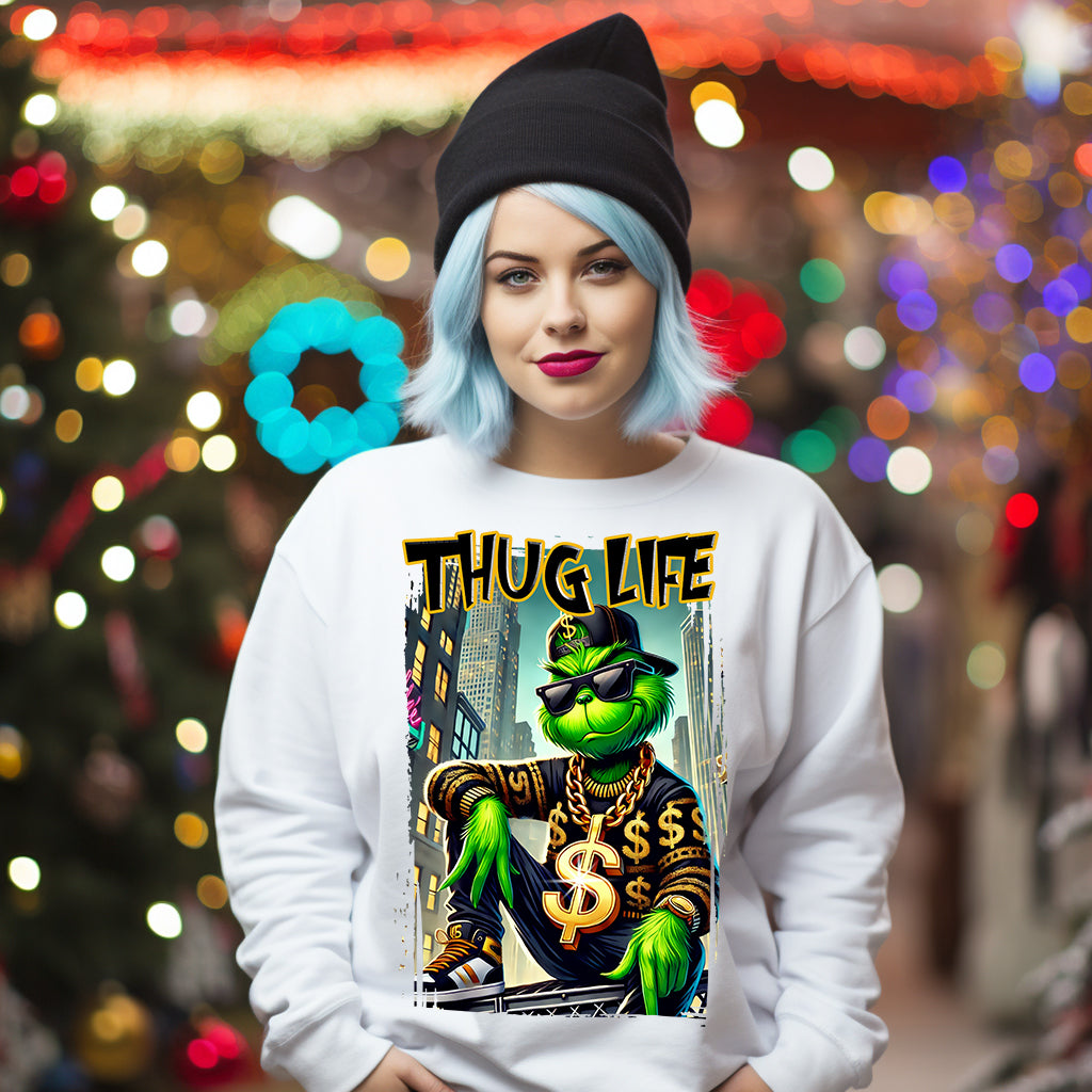 Thug Life Christmas Png, Character Xmas PNG, Christmas Character Png, Funny Christmas Thief Png, Christmas Movie Png