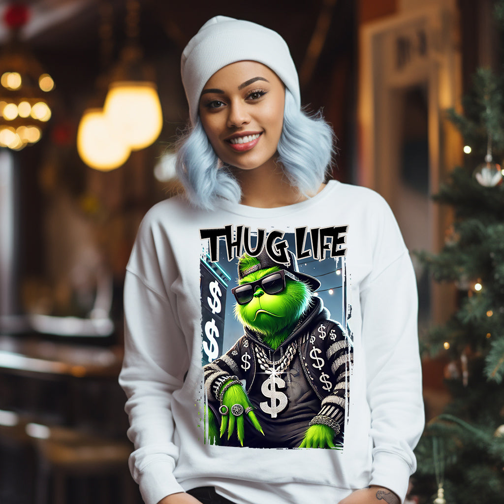 Thug Life Christmas Png, Character Xmas PNG, Christmas Character Png, Funny Christmas Thief Png, Christmas Movie Png