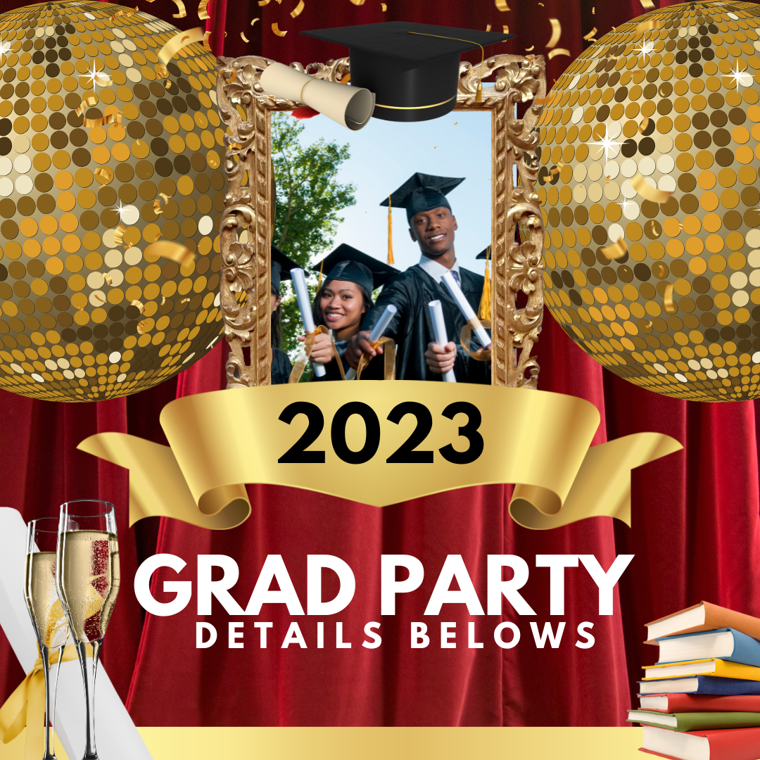 Editable Grad Bash 2 Party | Editable, Shareable, Printable Invite, Let's Party, Any Age, Editable Template, Instant Download