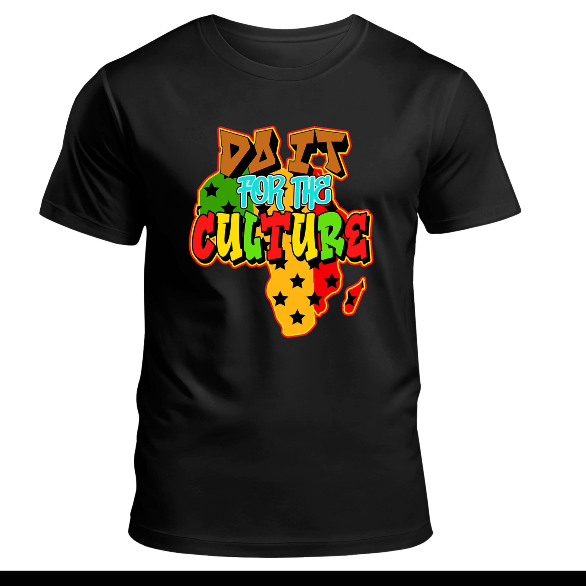 Do It for the Culture DTF Transfer - African Pride Heat Press Design for Cotton & Polyester Apparel