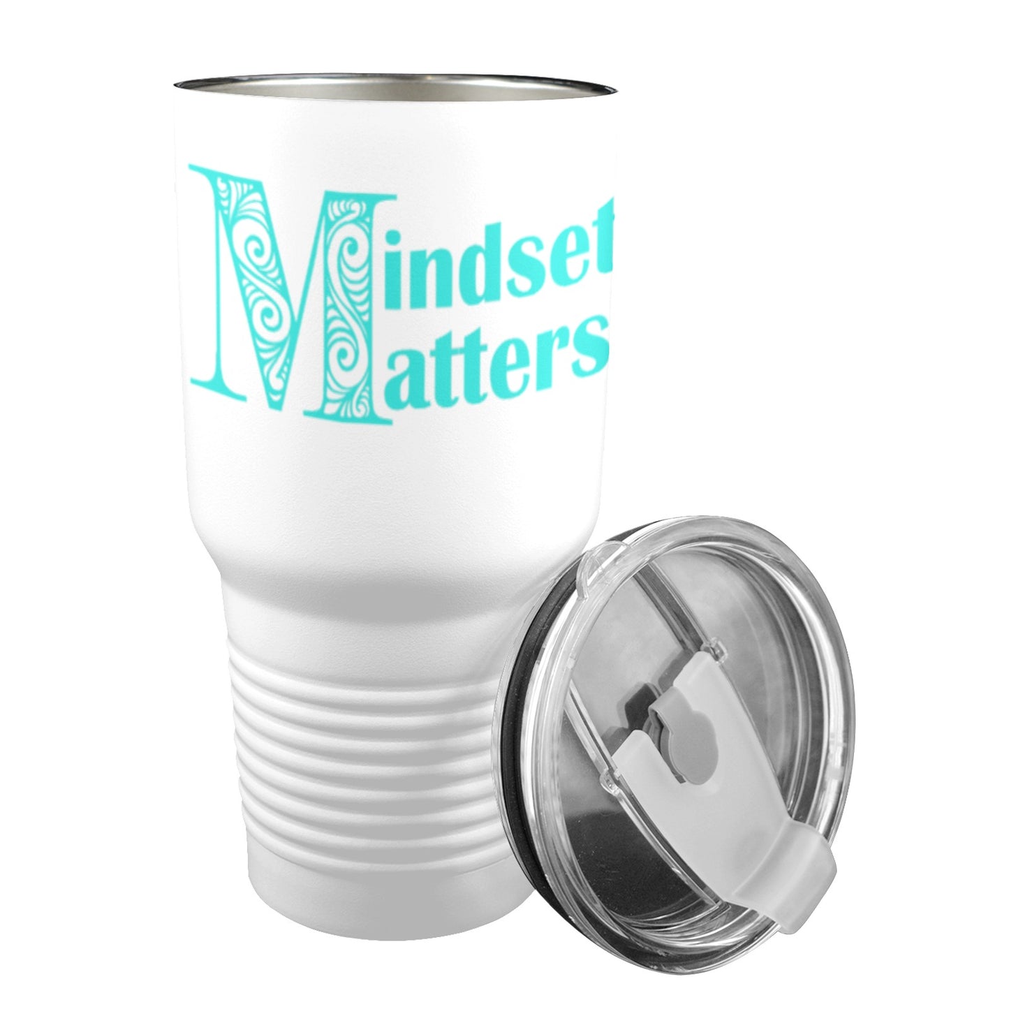 Mindset Matters 30oz Stainless Steel Tumbler! 30oz Insulated Stainless Steel Mobile Tumbler